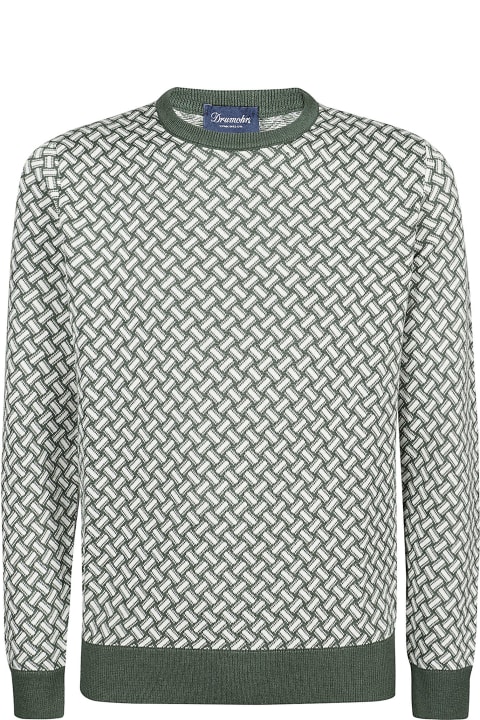 Drumohr Clothing for Men Drumohr Razor Blade Long Sleeve Sweater