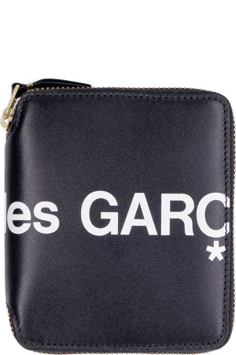 Accessories Sale for Women Comme des Garçons Wallet Huge Leather Zip Around Wallet