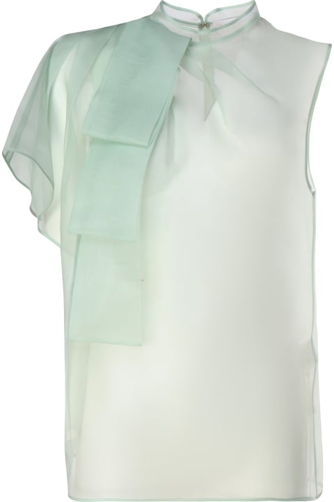 Fashion for Women Genny Asimmetrical Top In Silk