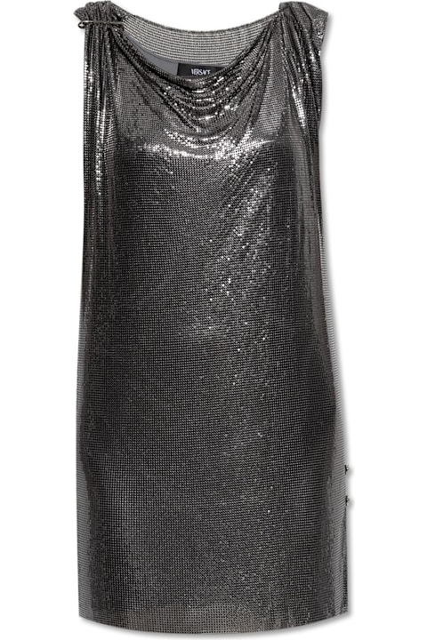 أدوات منزلية Versace Versace Sleeveless Sequin Dress