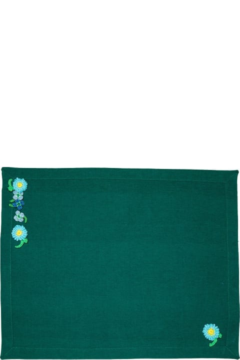 Textiles & Linens Le Botteghe su Gologone Placemats Crochet 35x45 Cm