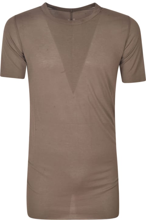 Topwear for Men Rick Owens Round Neck Slim T-shirt
