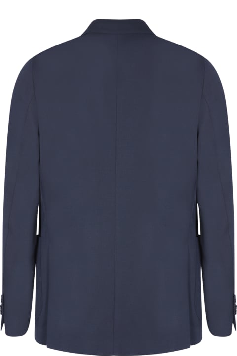 Lardini for Men Lardini Single-breasted Blue Jacket