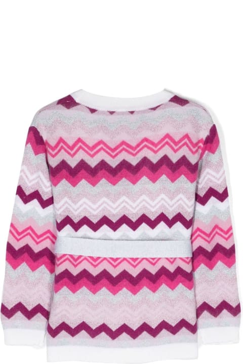 Missoni Kids Sweaters & Sweatshirts for Boys Missoni Kids Multicolor Wool Cardigan