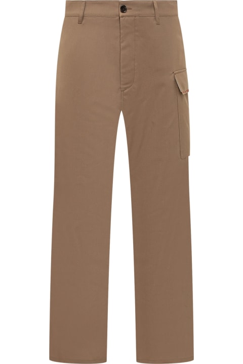 Marni Pants for Men Marni Flower Detail Trousers
