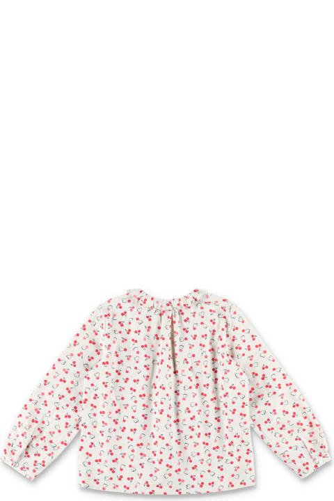 Shirts for Girls Bonpoint Cherry Shirt