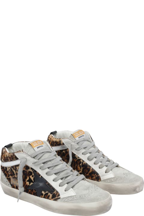 Golden Goose Mid Star Horsy Sneakers