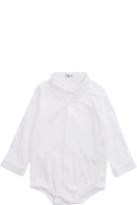 Homeware Il Gufo White Chemisier Bodysuit