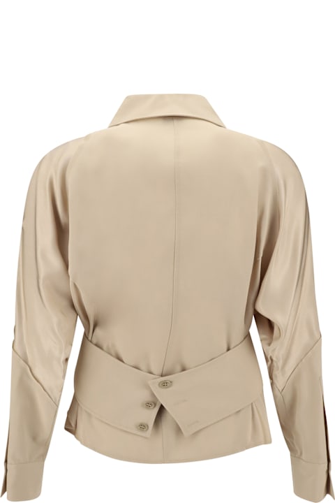 Pinko Topwear for Women Pinko Belted Habotai Shirt