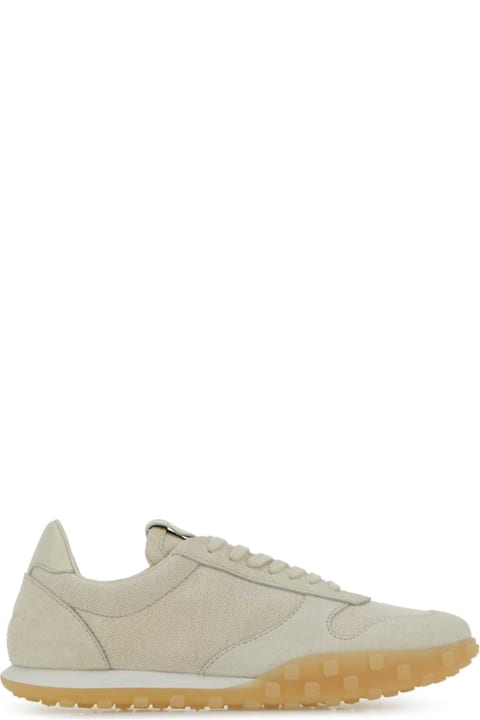 Homeware Jil Sander Sand Canvas And Suede Moon Sneakers