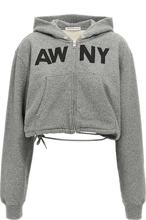 T by Alexander Wang Clothing for Women T by Alexander Wang Deconstructed Hoodie