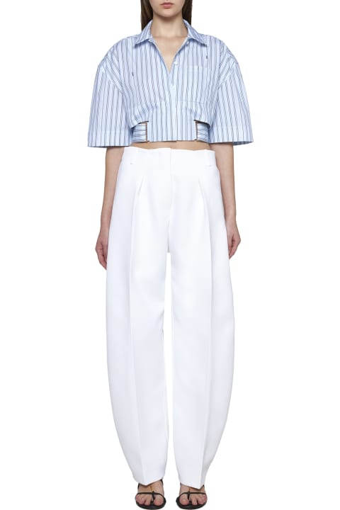 Jacquemus Pants & Shorts for Women Jacquemus The Oval Trousers