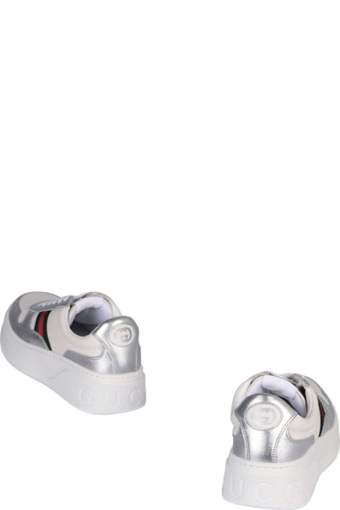 Gucci Chunky Leather Sneakers