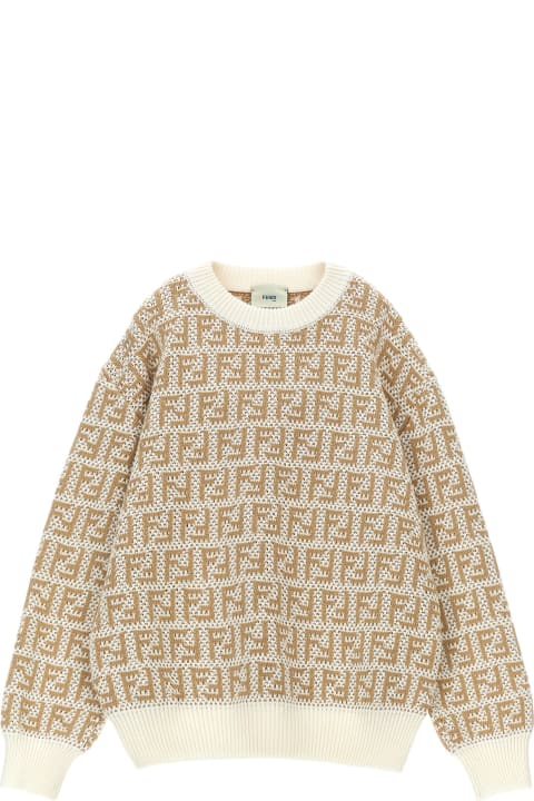 Sale for Girls Fendi 'ff' Sweater