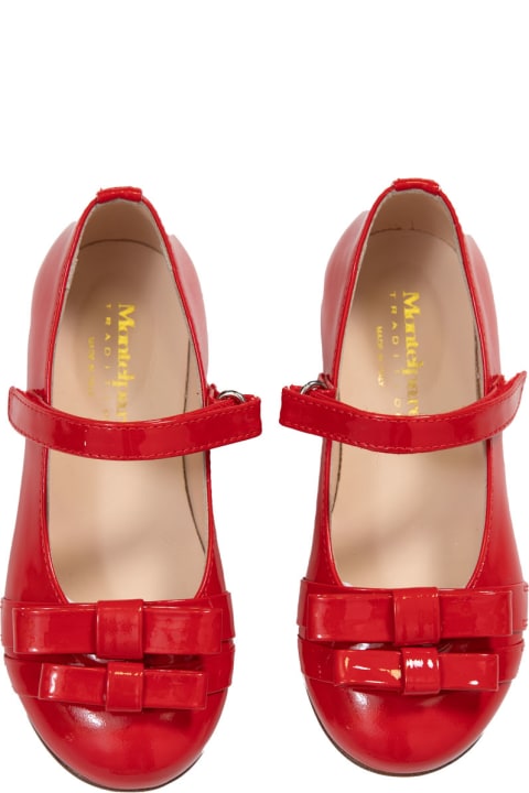 Andrea Montelpare Shoes for Baby Girls Andrea Montelpare Patent Leather Shoes