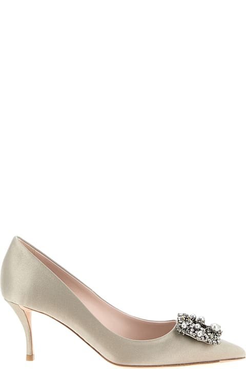Ferragamo Skin Pink Leather Tessie 70 Pumps | italist Ferragamo Skin Pink Leather Tessie 70 Pumps | italist