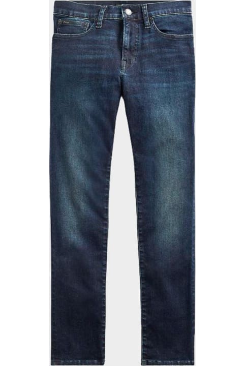 Bottoms for Girls Polo Ralph Lauren Blue Cotton Denim Jeans