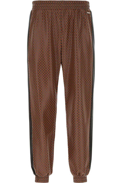 Koché Pants for Men Koché Multicolor Polyester And Synthetic Leather Joggers