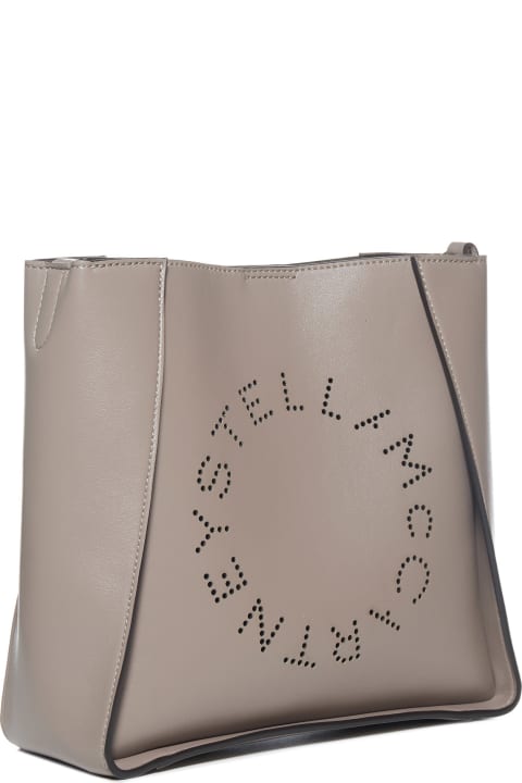 ウィメンズ Stella McCartneyのトートバッグ Stella McCartney Crossbody Bag With Perforated Stella Logo