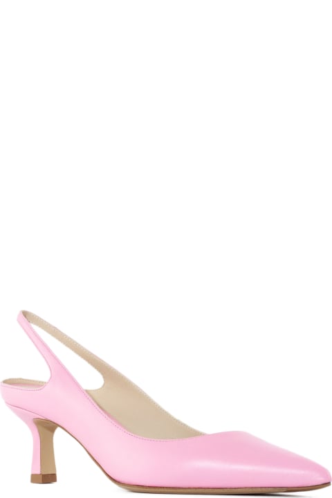Roberto Festa High-Heeled Shoes for Women Roberto Festa Roser Pink Leather Slingback