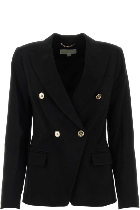 Michael Kors Coats & Jackets for Women Michael Kors Black Triacetate Blend Blazer
