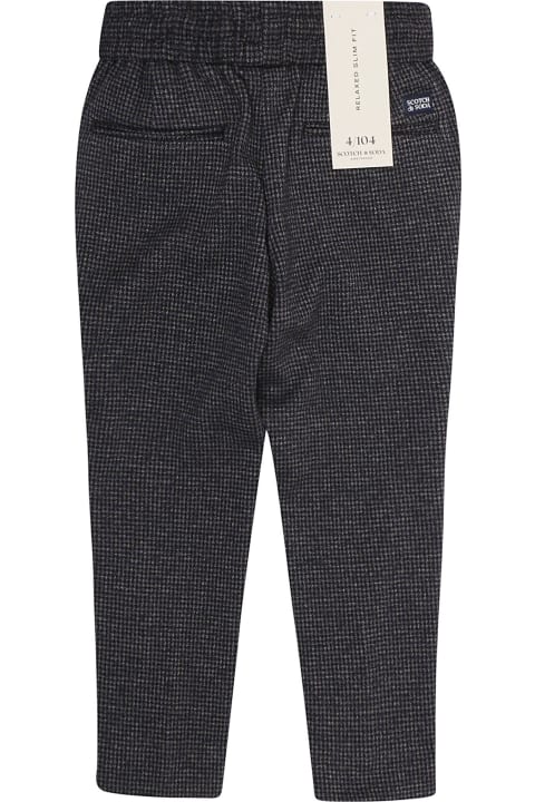 Regular Slim Fit- Yarn-dyed Knitted Pants