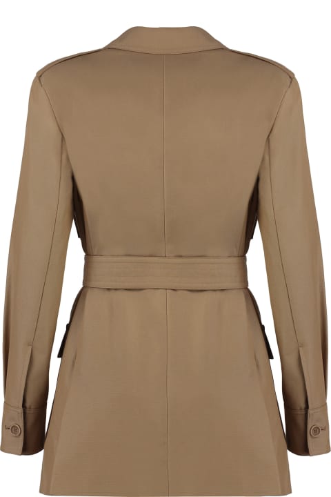 Max Mara Coats & Jackets for Women Max Mara Light Brown Pacos Jacket