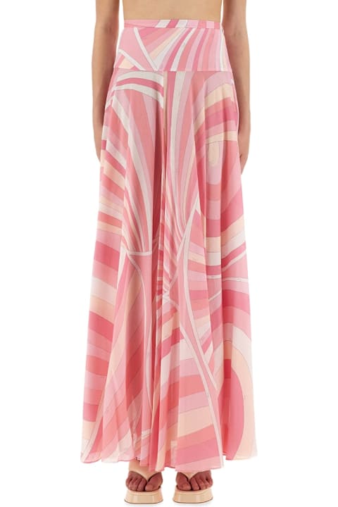 Pucci for Women Pucci Skirt With "iris" Print