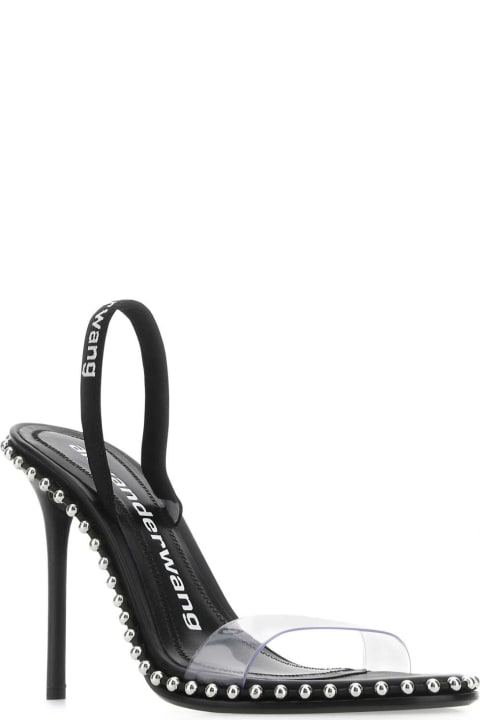 Alexander Wang Sandals for Women Alexander Wang Two-tone Leather And Pvc Sandals