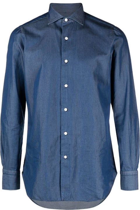 Finamore Shirts for Men Finamore Button-up Shirt