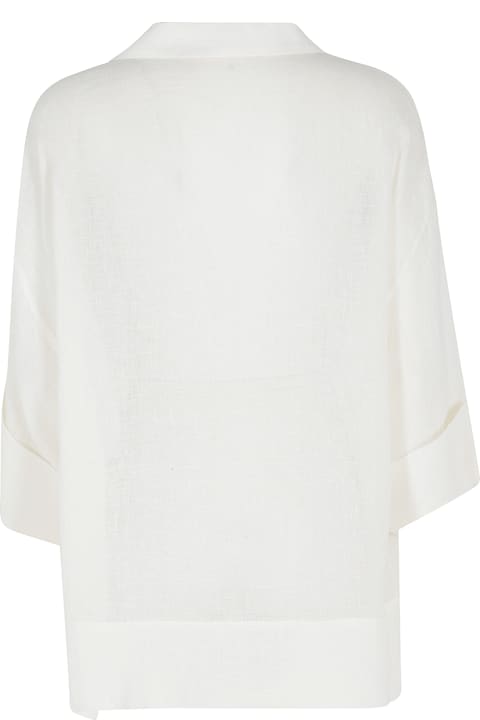 Eleventy for Kids Eleventy Camicia Scollo V No Bottoni