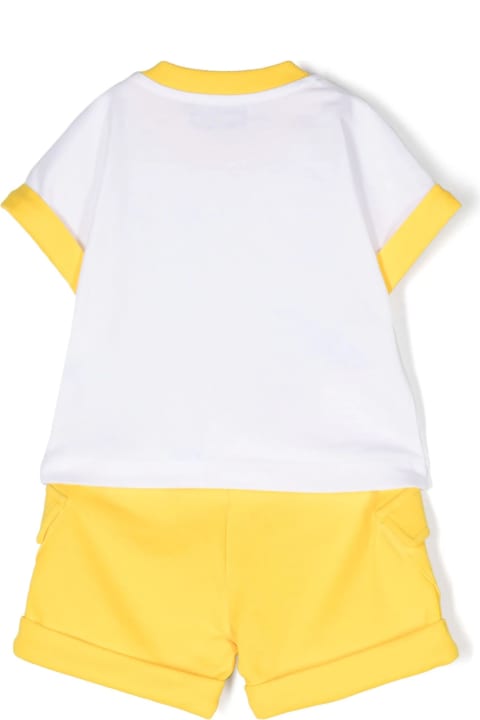 Fashion for Baby Boys Moschino Moschino Kids Dresses White