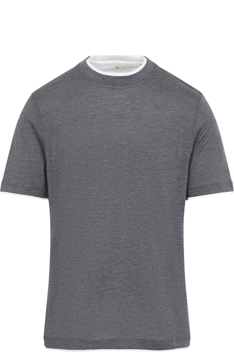 Homeware Brunello Cucinelli Silk T-shirt