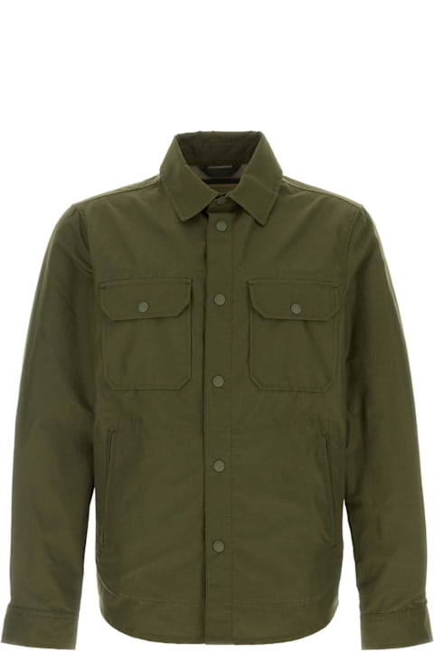 Homeware Woolrich Olive Green Cotton Blend Shirt