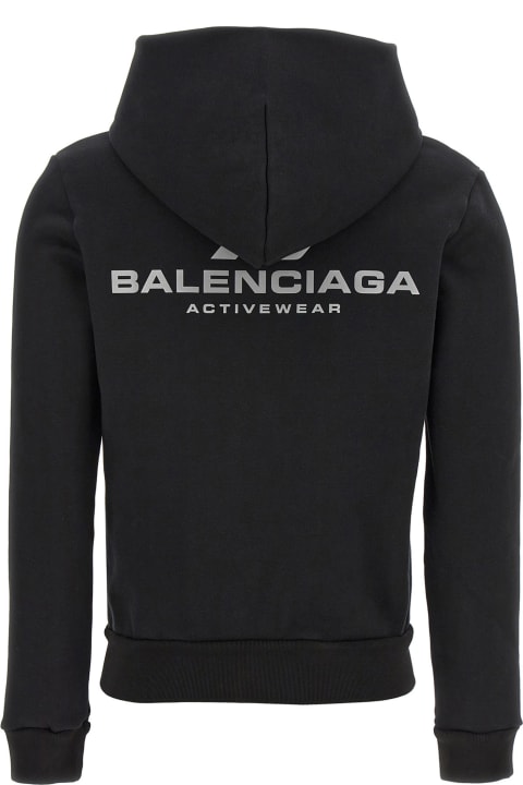 Homeware Balenciaga Logo Print Hoodie