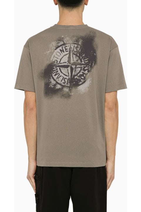 Stone Island Clothing for Men Stone Island T-shirt With Logo Print