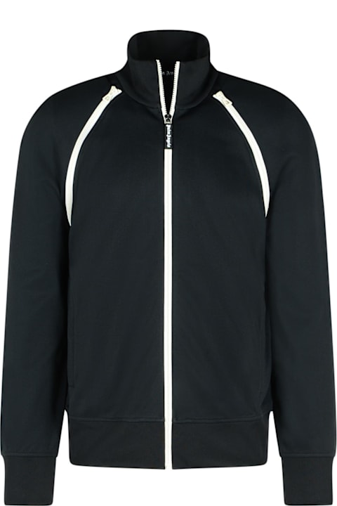 Palm Angels for Men Palm Angels 'track' Black Polyester Blend Jacket