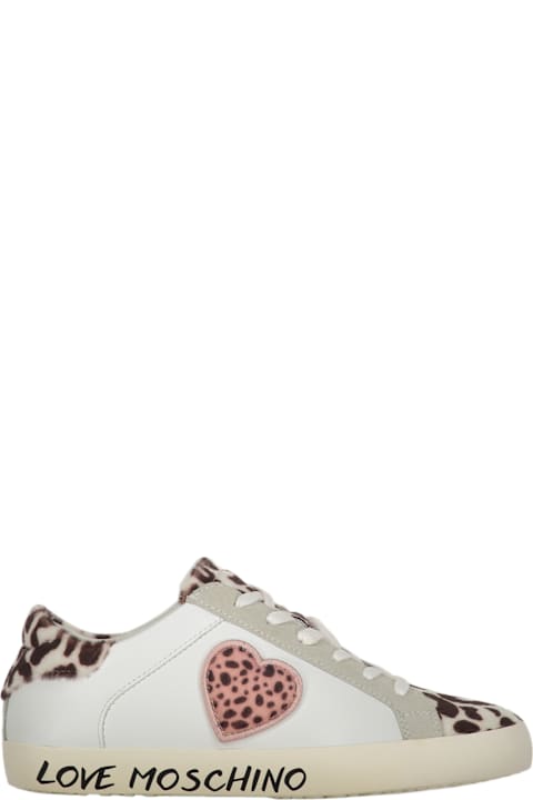 Love Moschino Sneakers for Women Love Moschino Leather Low-top Sneakers