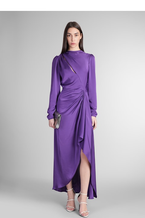 Costarellos Clothing for Women Costarellos Anina Dress In Viola Polyester