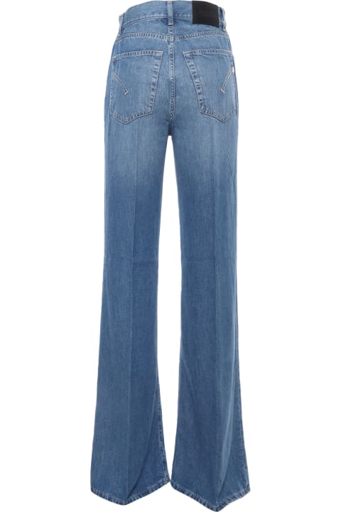 Dondup Jeans for Women Dondup Blue Flared Jeans