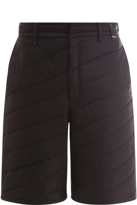 أدوات منزلية Fendi Quilted Bermuda Shorts