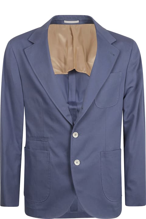 Coats & Jackets for Men Brunello Cucinelli Decostruita Blazer