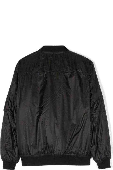 Coats & Jackets for Boys Rick Owens Rick Owens Coats Black