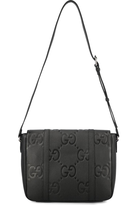 Gucci Bags for Women Gucci Medium Jumbo Gg Foldover Top Messenger Bag