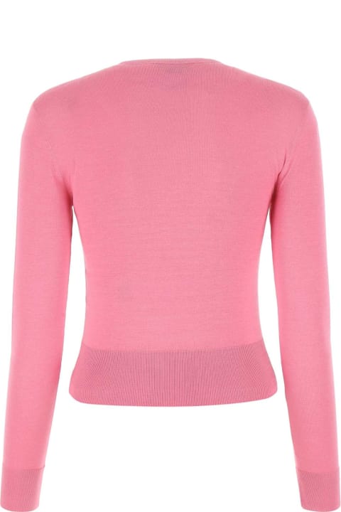 Fleeces & Tracksuits for Women Alexander McQueen Silk Blend Sweater