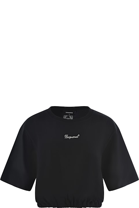 آخر صيحات الموضة من السيدات Dsquared2 T-shirt Dsquared2 Made Of Cotton
