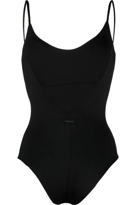 Swimwear for Women Fisico - Cristina Ferrari Black Scoop-back One-piece