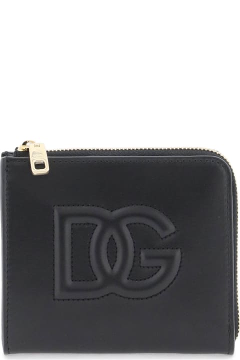 Dolce & Gabbana Womenのセール Dolce & Gabbana Dg Logo Embossed Card Holder