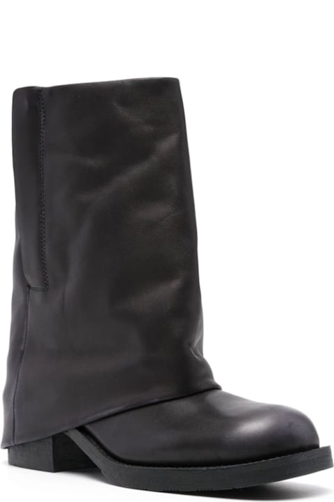 Fashion for Women Ash Black Calf Leather Tijuana Boots