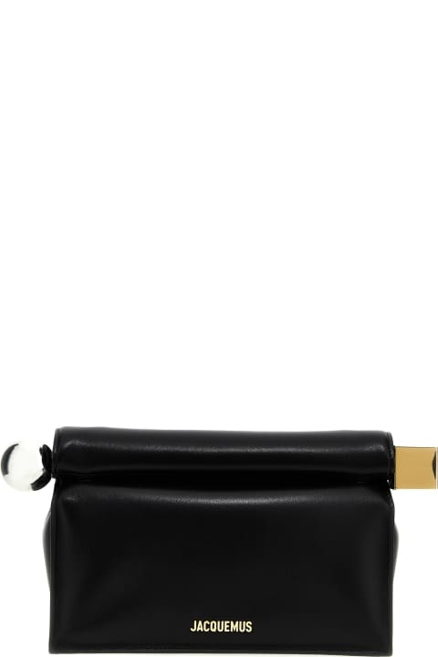 Jacquemus Clutches for Women Jacquemus 'la Pochette Rond Carré' Clutch